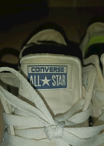 Converse Beyaz Minimalist Kadın Spor Ayakkabı - Görsel 7