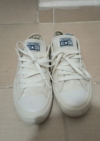 Converse Beyaz Minimalist Kadın Spor Ayakkabı - Görsel 6