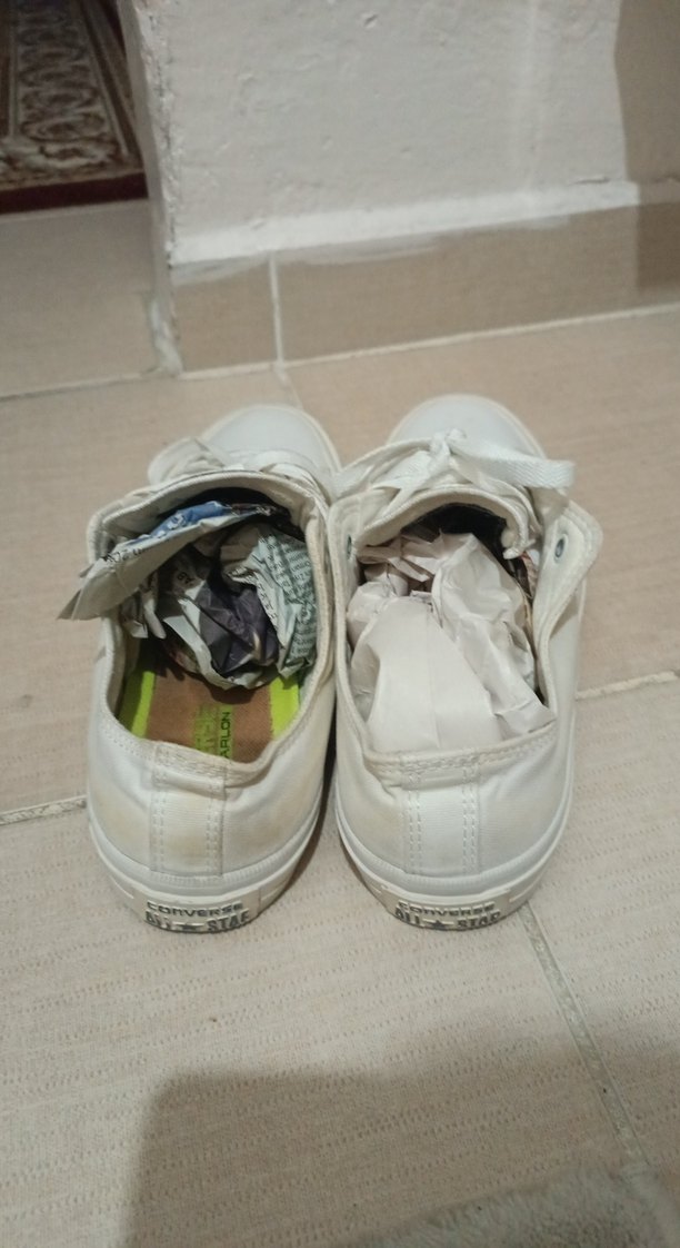 Converse Beyaz Minimalist Kadın Spor Ayakkabı - Görsel 3