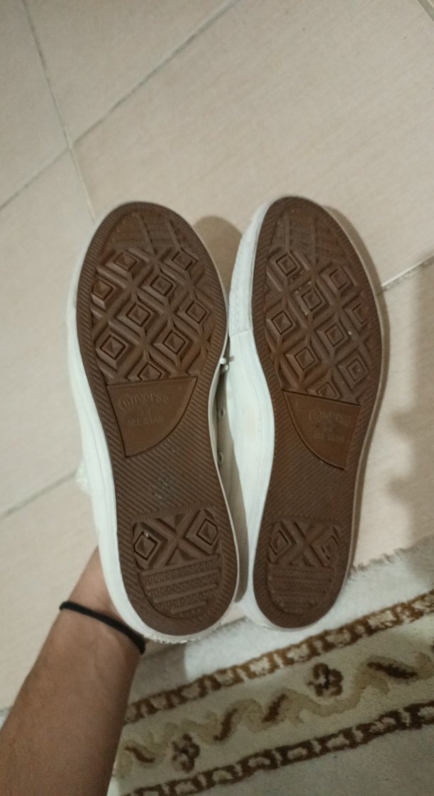 Converse Beyaz Minimalist Kadın Spor Ayakkabı - Görsel 5