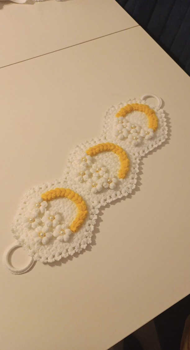 Beyaz ve Sarı Banyo Süngeri - Görsel 2