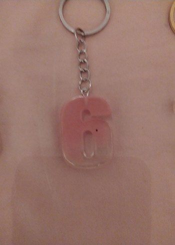 epoksi Mor Zincir Detaylı Bohem Anahtarlık - Görsel 8