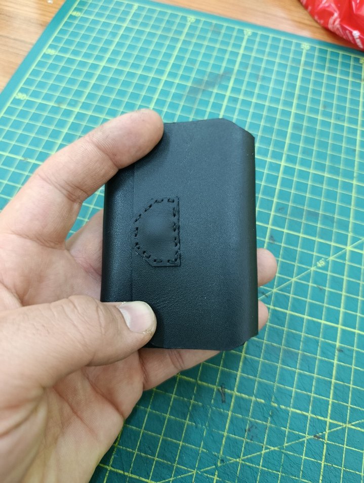 Siyah Minimalist Erkek Deri Cüzdan - Görsel 3