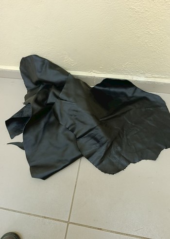 1 KG SİYAH PARÇA DERİ  - Görsel 3