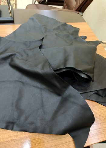 1 KG SİYAH PARÇA DERİ  - Görsel 5