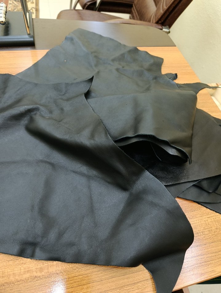 1 KG SİYAH PARÇA DERİ  - Görsel 4