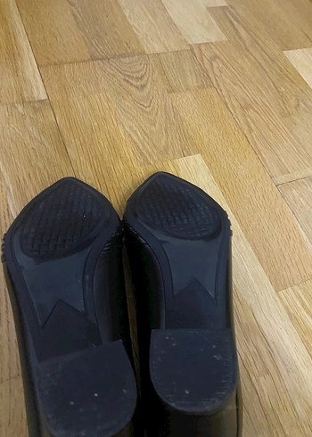 Kadın Siyah Plise Detaylı Topuklu Stiletto - Görsel 3