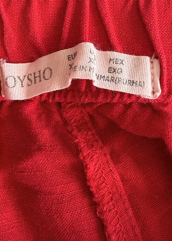 Oysho kadın keten pantolon - Görsel 2