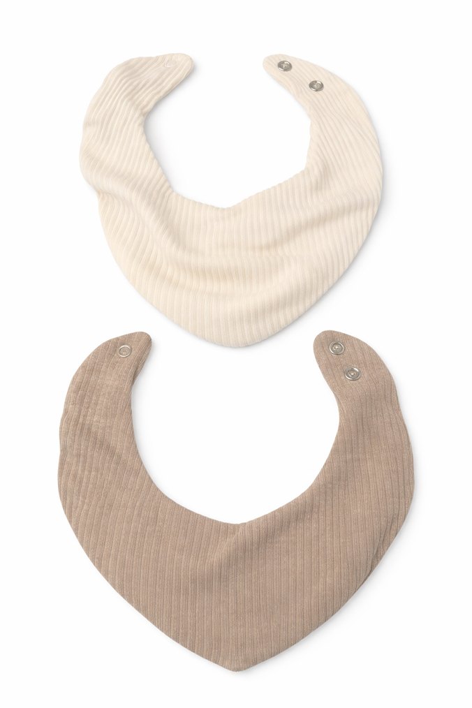 İki Renkli Pamuklu Bebek Bere - Görsel 2