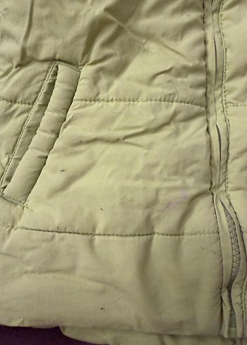 Kız Çocuk yeşil Nakışlı Fermuarlı Yelek - Görsel 3