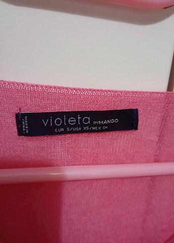 Pembe Keten Midi Tunik, Salaş Kesim, Uzun Kollu - Görsel 5