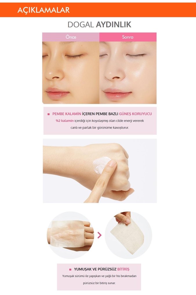 A'Pieu Power Block Pembe Bazlı Güneş Kremi SPF50+ - Görsel 2