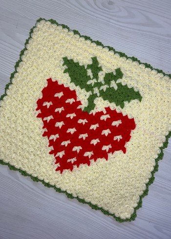 Örgü banyo lifi - Görsel 2