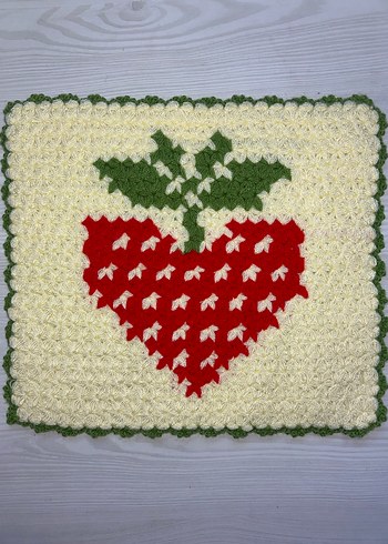 Örgü banyo lifi - Görsel 5