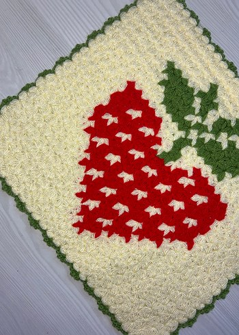 Örgü banyo lifi - Görsel 4