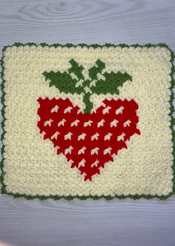 Örgü banyo lifi - Görsel 3