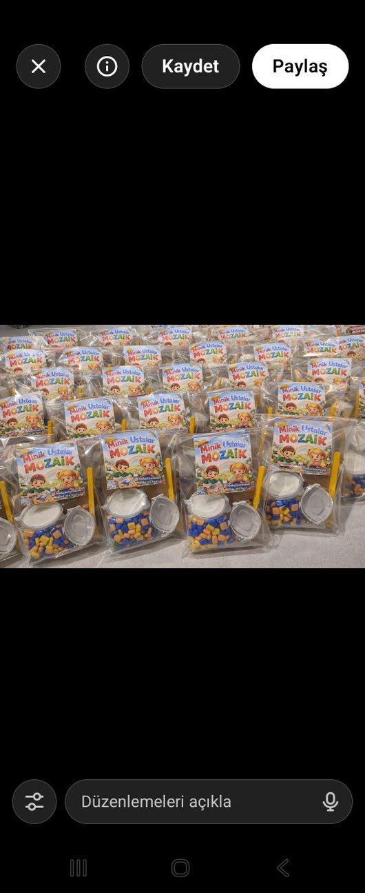 Minik Ustalar Mozaik Boyama Seti - Görsel 2