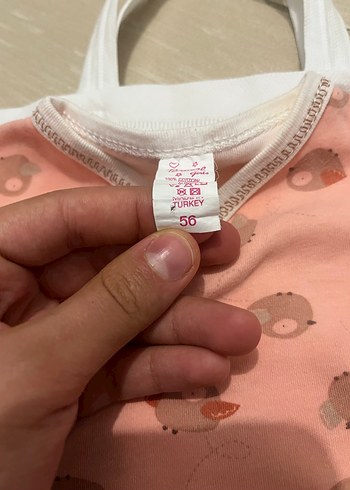 Bebek Kız Örme Uzun Kollu Kahverengi Takım - Görsel 3