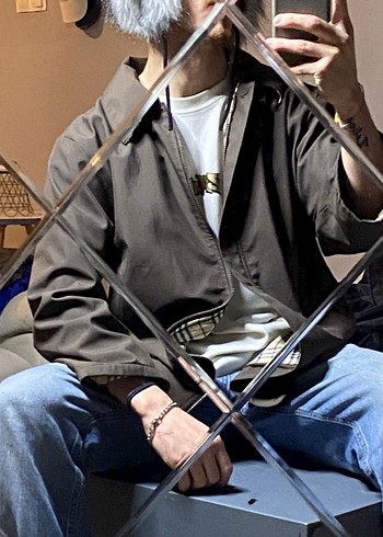 Haki Vintage Unisex Ceket - Görsel 2