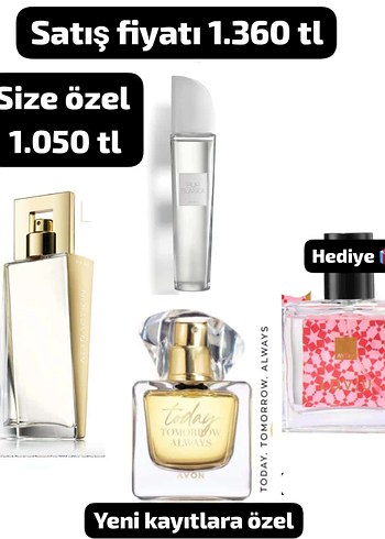 Kadın Parfüm Setleri Avon Fırsatları - Görsel 3