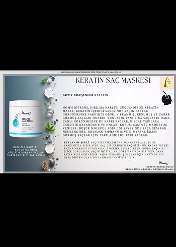 Homme Nem Maskesi Shea Butter ve E Vitamini - Görsel 11