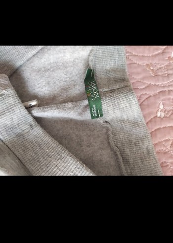 Gri Rahat Kesim  Eşofman Altı - Görsel 2