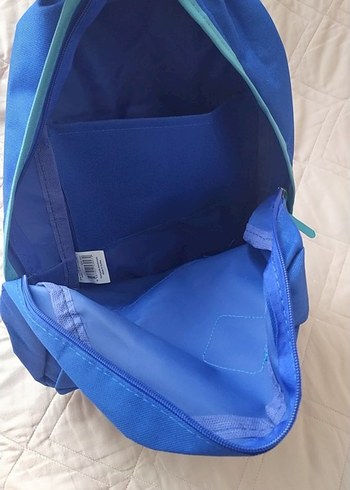 Mavi Fermuarlı Sırt Çantası - Görsel 4