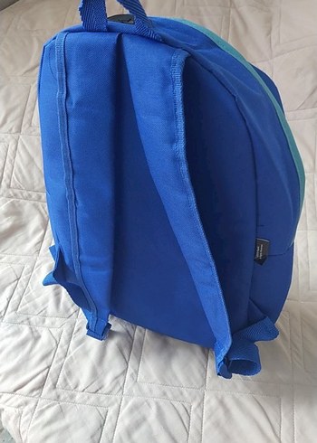 Mavi Fermuarlı Sırt Çantası - Görsel 3