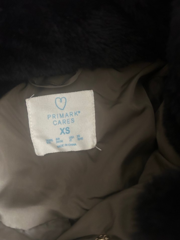 Kürklü Bej Kadın Kısa Kaban - Görsel 3