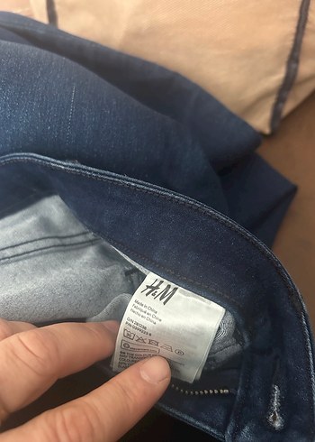 Mavi Süet Kadın Dar Kesim Pantolon - Görsel 3