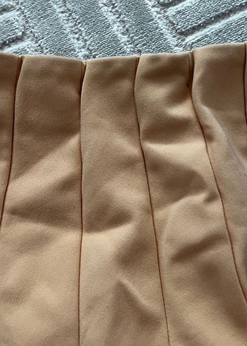 Pileli Mini Etek - Görsel 2