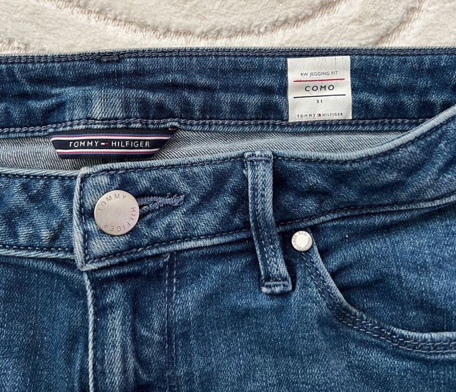 Kadın Lacivert Denim Pantolon - Görsel 4