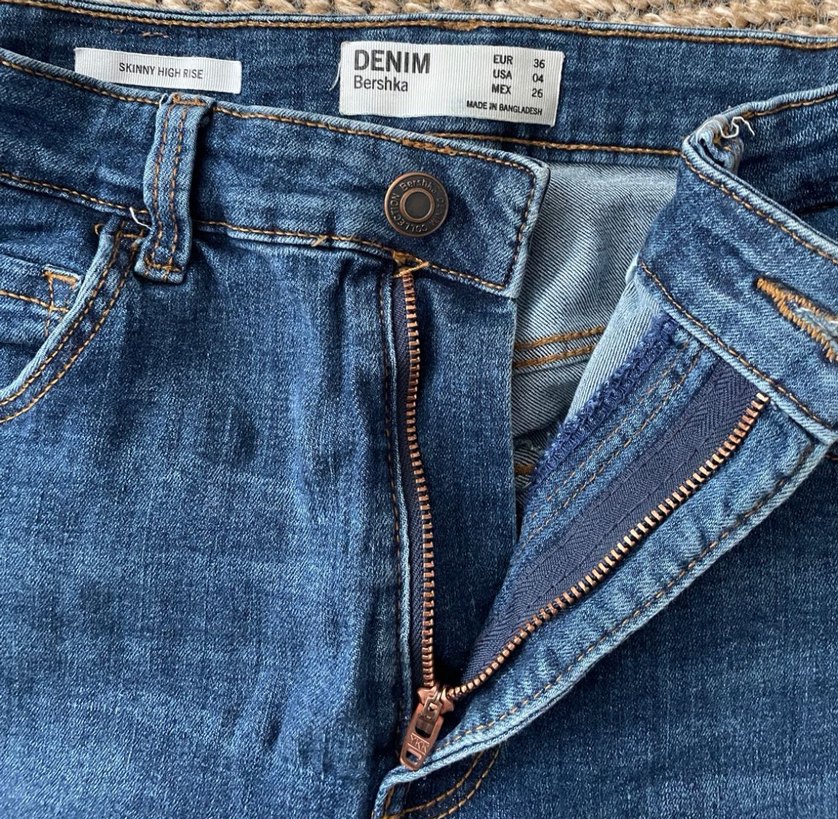 Kadın Mavi Denim Normal Boy Jean - Görsel 2
