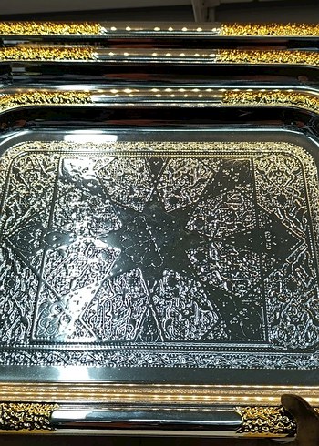 üçlü tepsi seti - Görsel 6