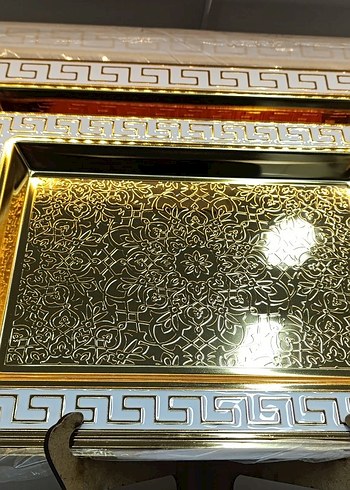 üçlü tepsi seti - Görsel 4