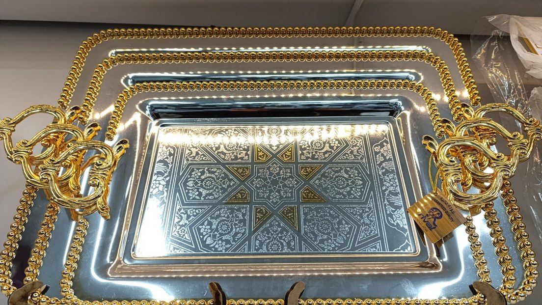 üçlü tepsi seti - Görsel 5