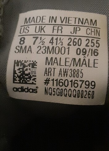 41 Beden gri Renk Adidas