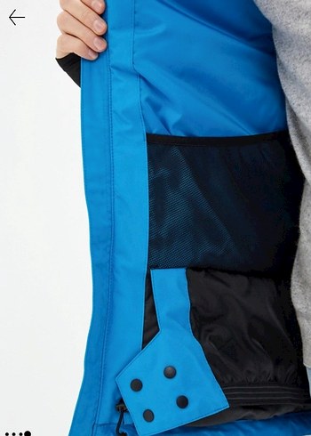 Quiksilver DryFlight kar-kayak-kış montu - Görsel 7