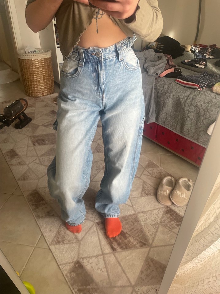 Bershka Baggy Jean - Görsel 5