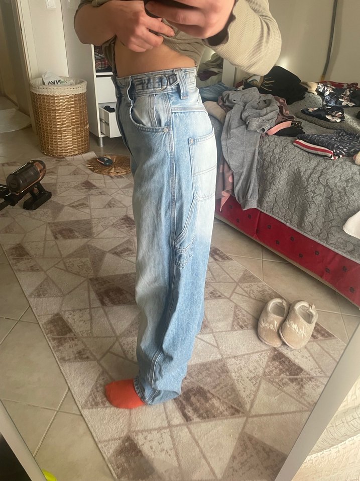 Bershka Baggy Jean - Görsel 4
