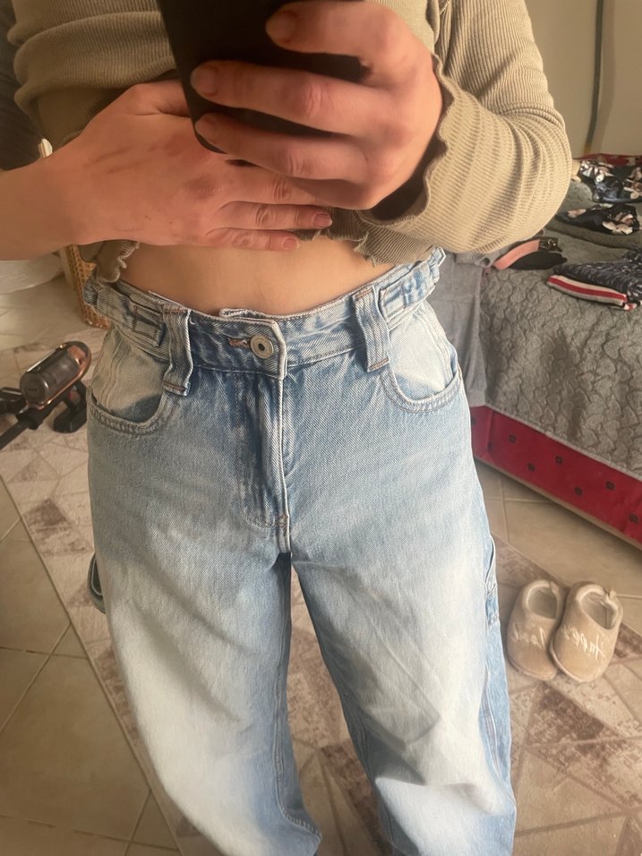 Bershka Baggy Jean - Görsel 2