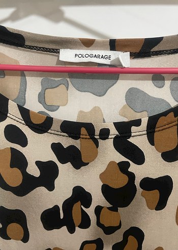 Polo Garage Leopar Bluz - Görsel 2