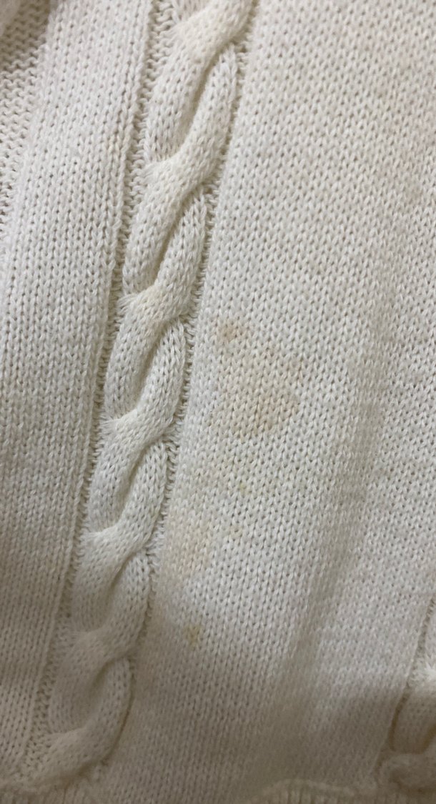Kadın Beyaz Bohem Örgü Triko Kazak - Görsel 3