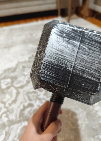 Thor Odinson çekiç mjolnir plastik - Görsel 4