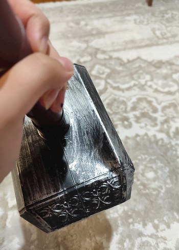 Thor Odinson çekiç mjolnir plastik - Görsel 6
