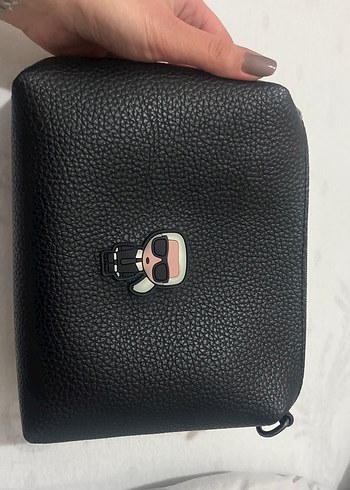 Siyah Deri Kadın Omuz Çantası - Görsel 3
