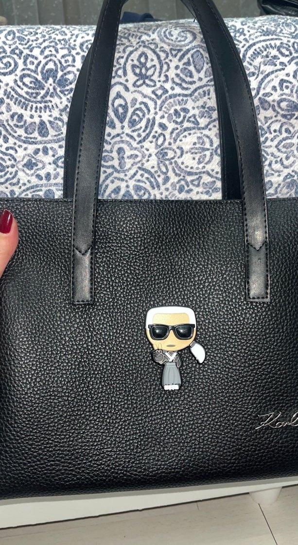 Siyah Deri Kadın Omuz Çantası - Görsel 2