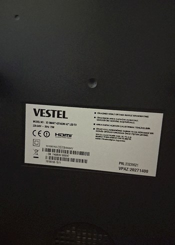 vestel uydu alıcılı smart tv - Görsel 3