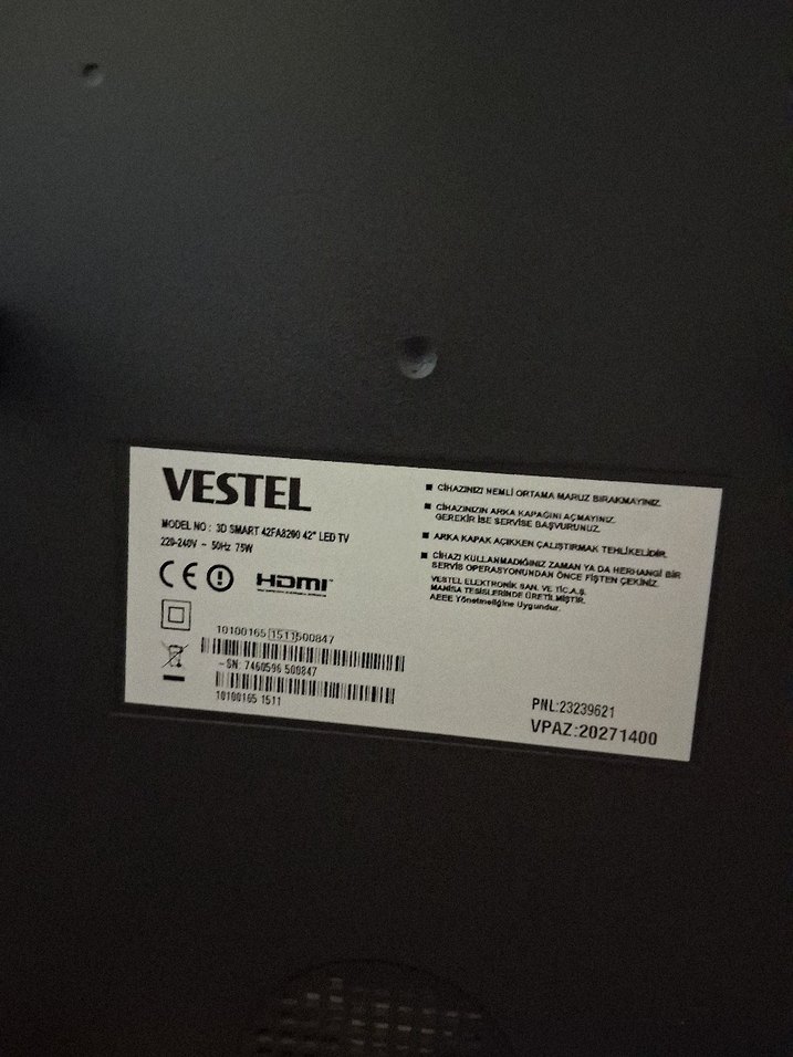 vestel uydu alıcılı smart tv - Görsel 3