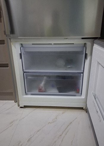 profilo alttan donduruculu inox nofrost buzdolabı - Görsel 3